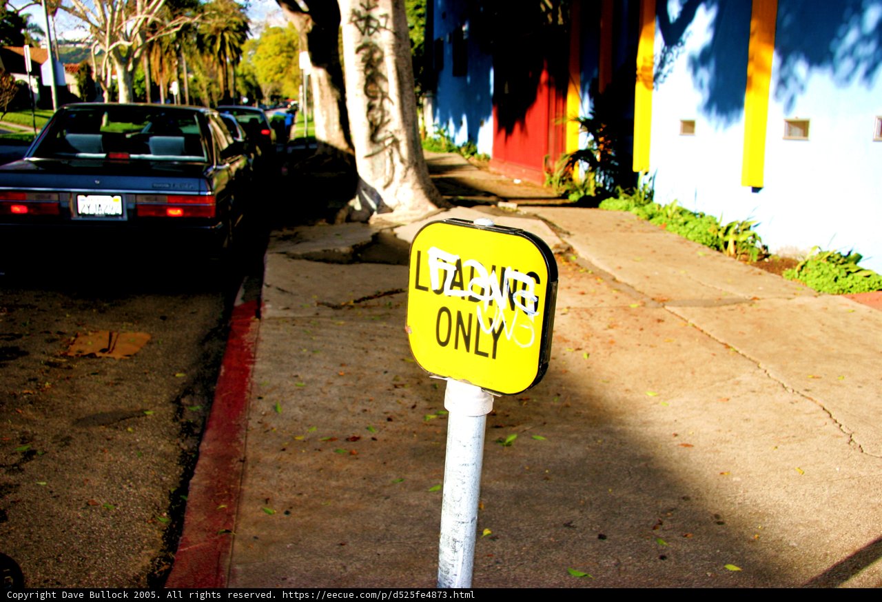 License Plate Registration Sign