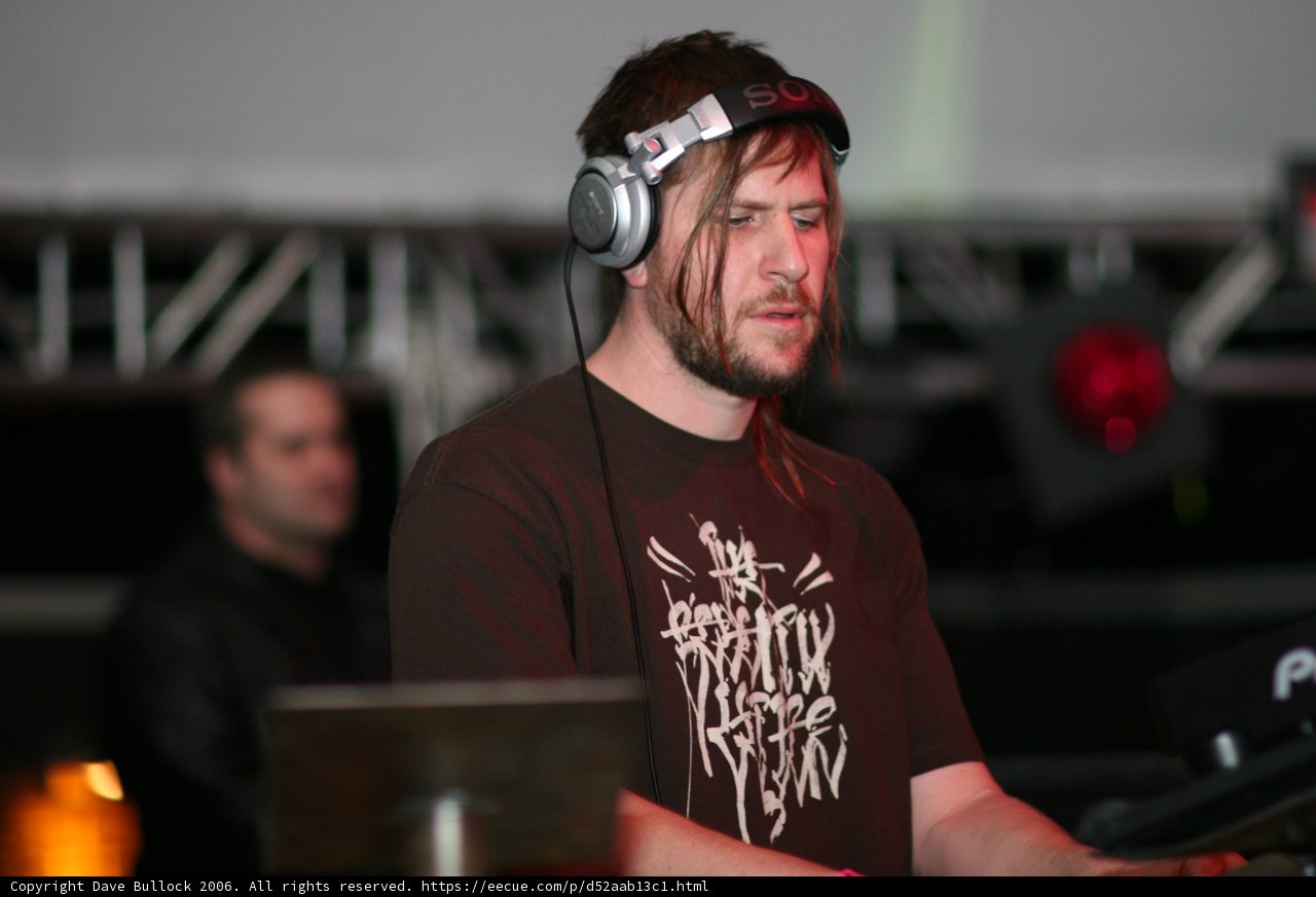 DJ Brian H Entertaining the Crowd