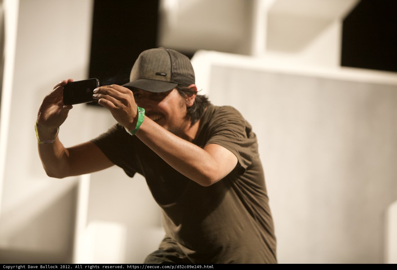 Amon Tobin Captured in Coachella Moment