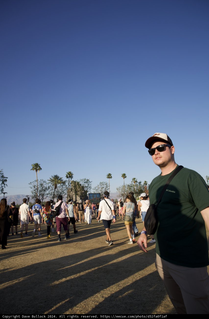 Sunny Vibes at Coachella 2024: A Candid Festival Portrait