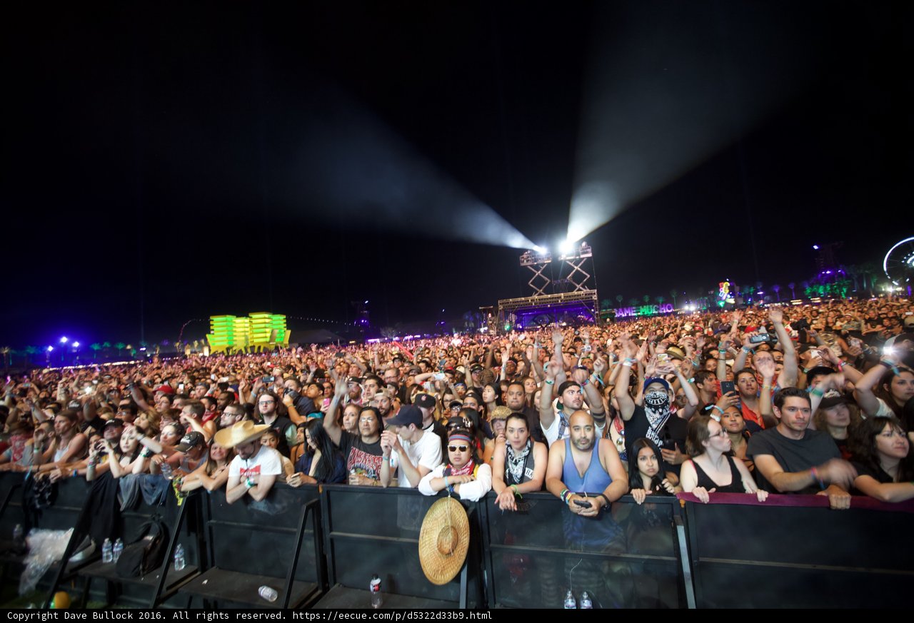 Rocking Out Under the Night Sky at Coachella