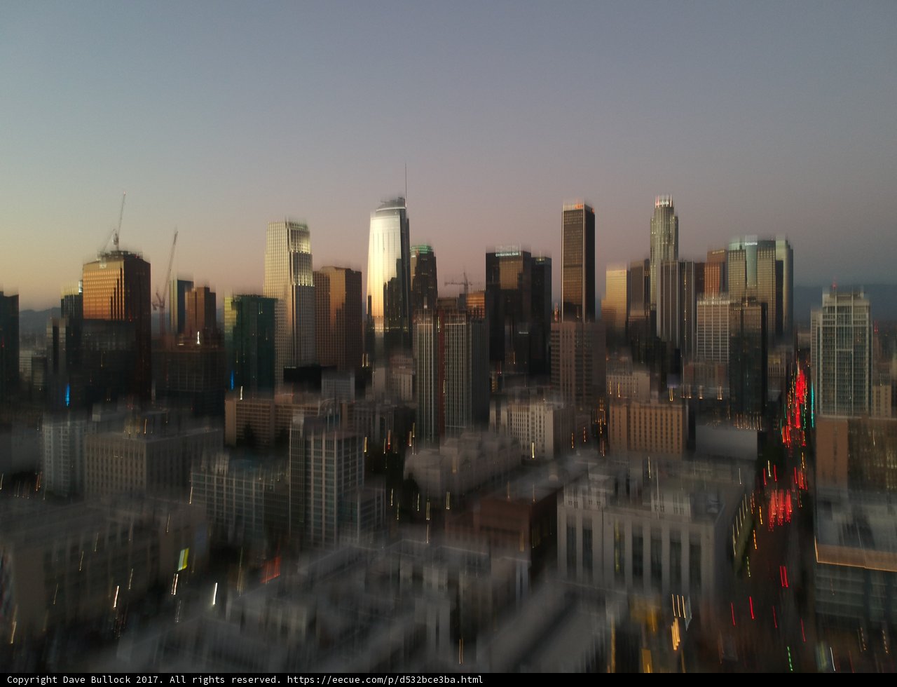Blurry Metropolis