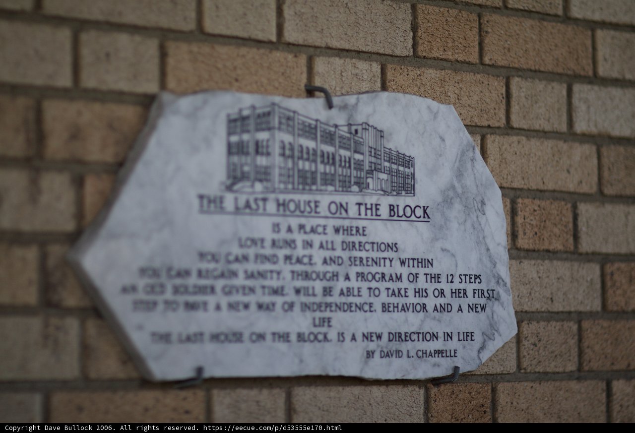 The Last House on the Rock Plaque