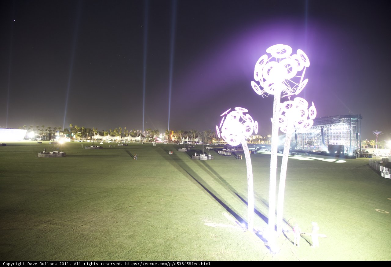 Illuminated Sphere in a Field