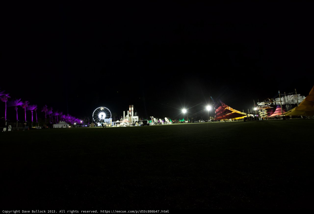 Nighttime Metropolis at the Fairground