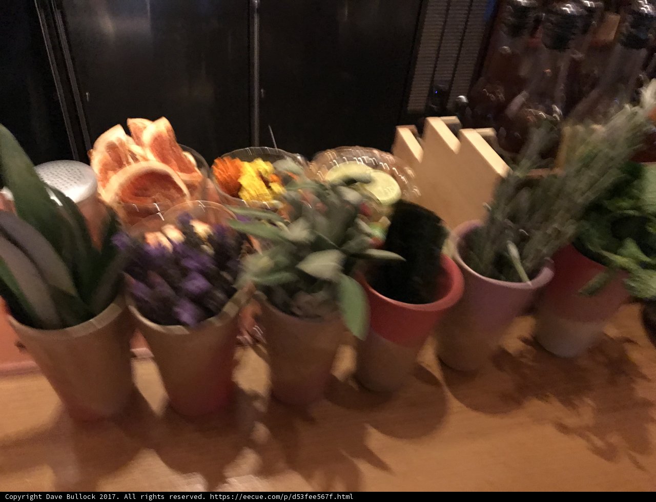 Flower Arrangement on Display