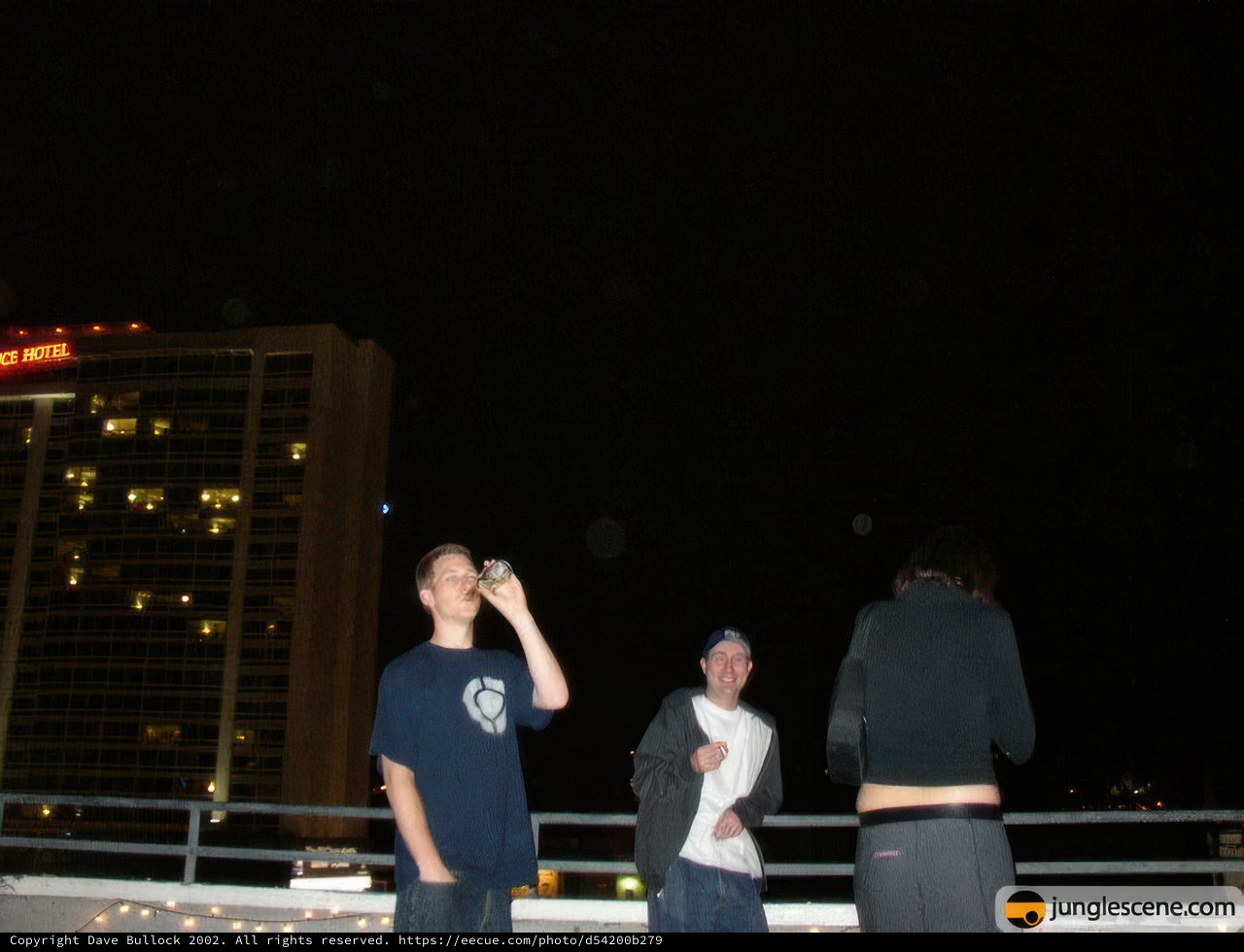 Nighttime Urban Portrait