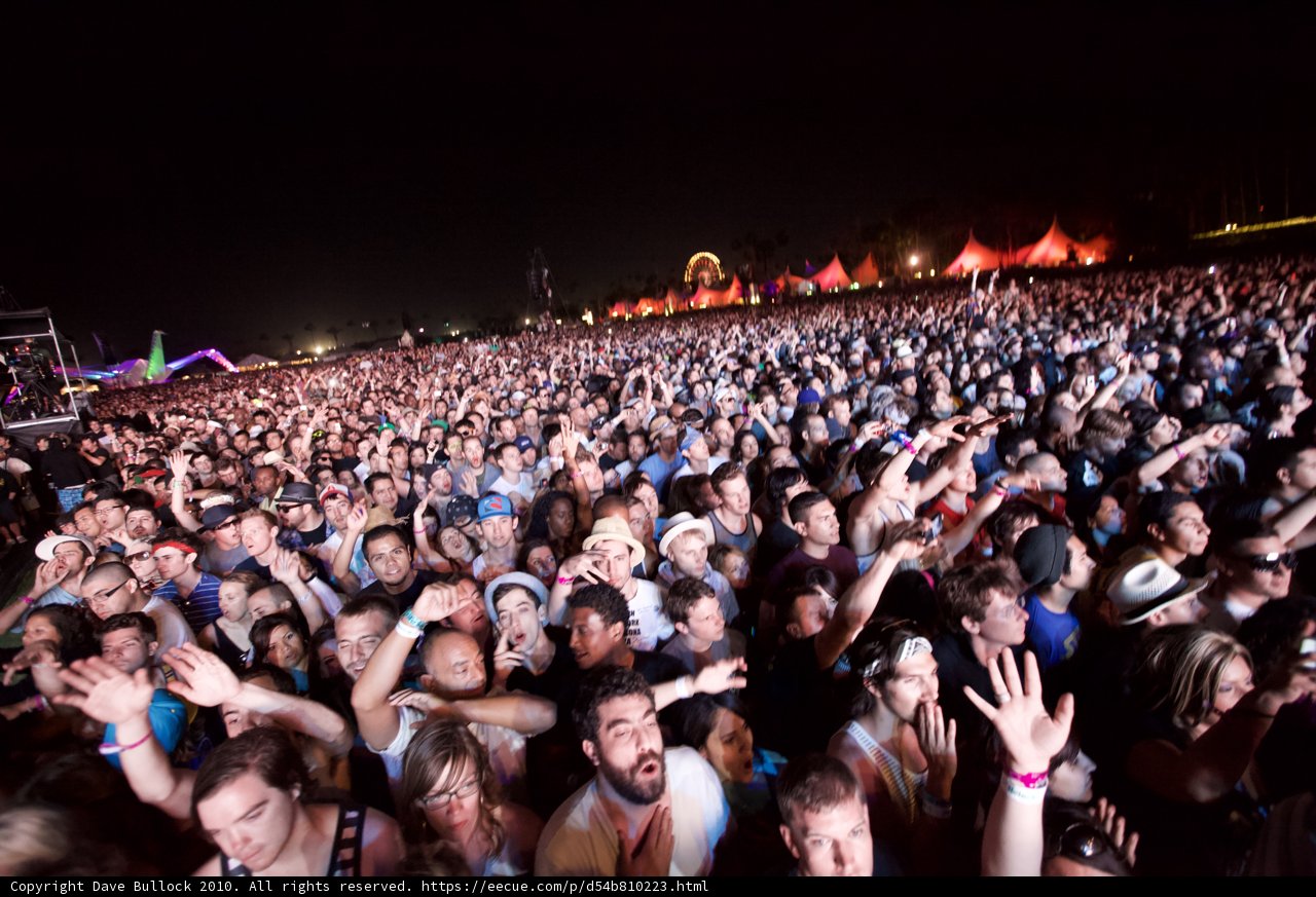 Cochella's Rockin' Crowd
