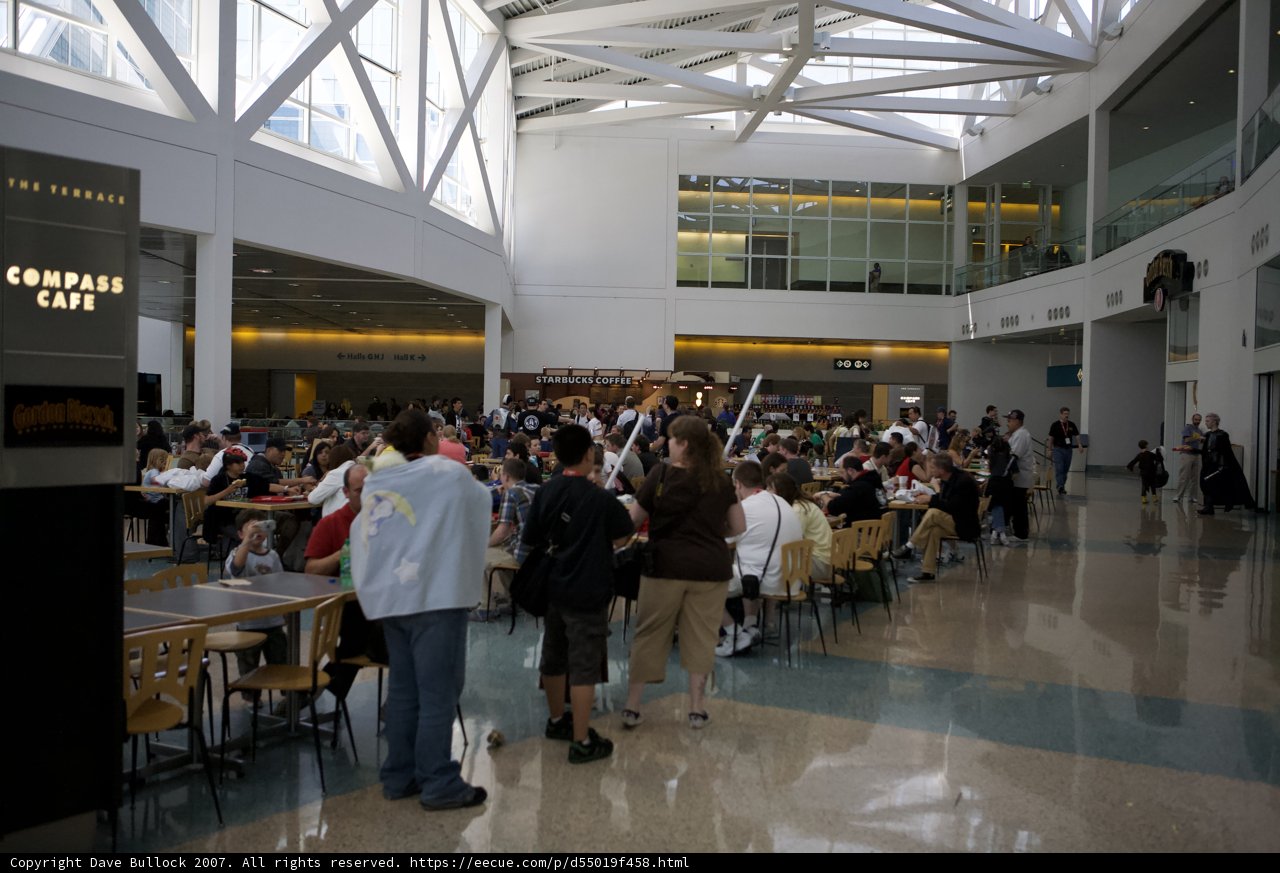 Dining at the Star Wars Convention
