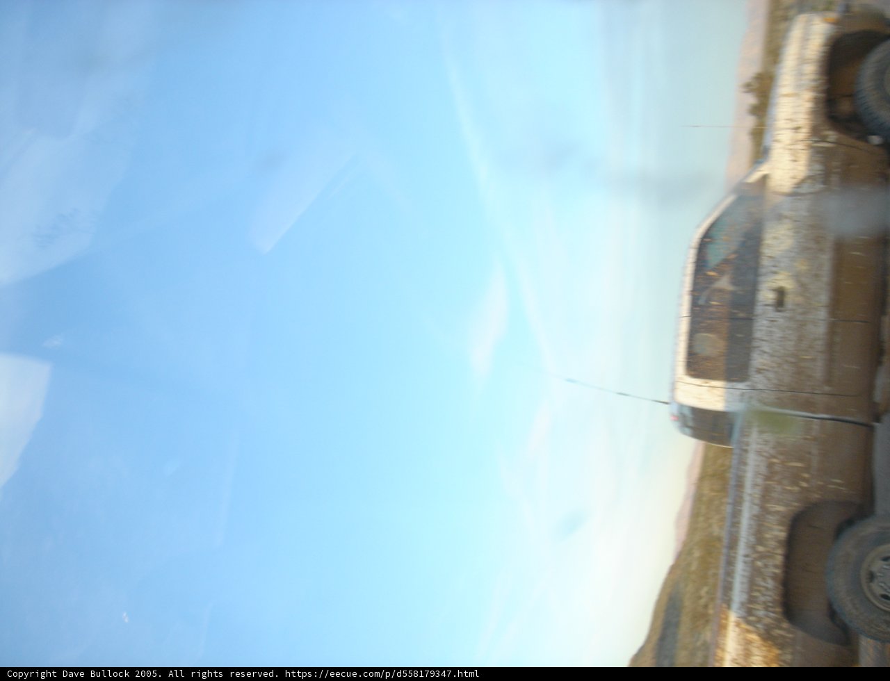 Trucking Through the Blue Skies