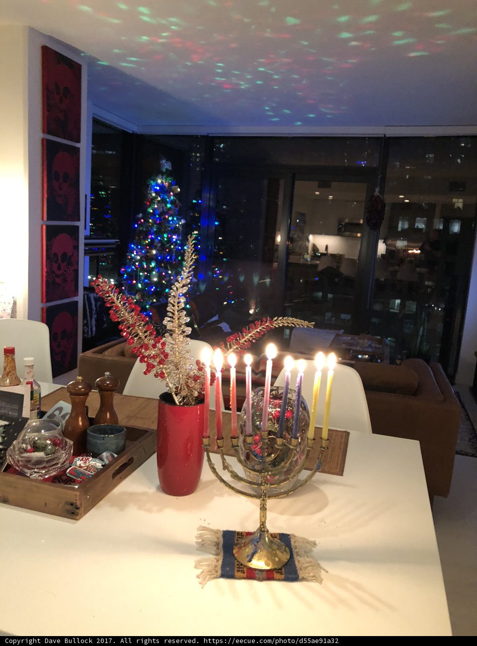 Hanukkah Celebration on our Family Table