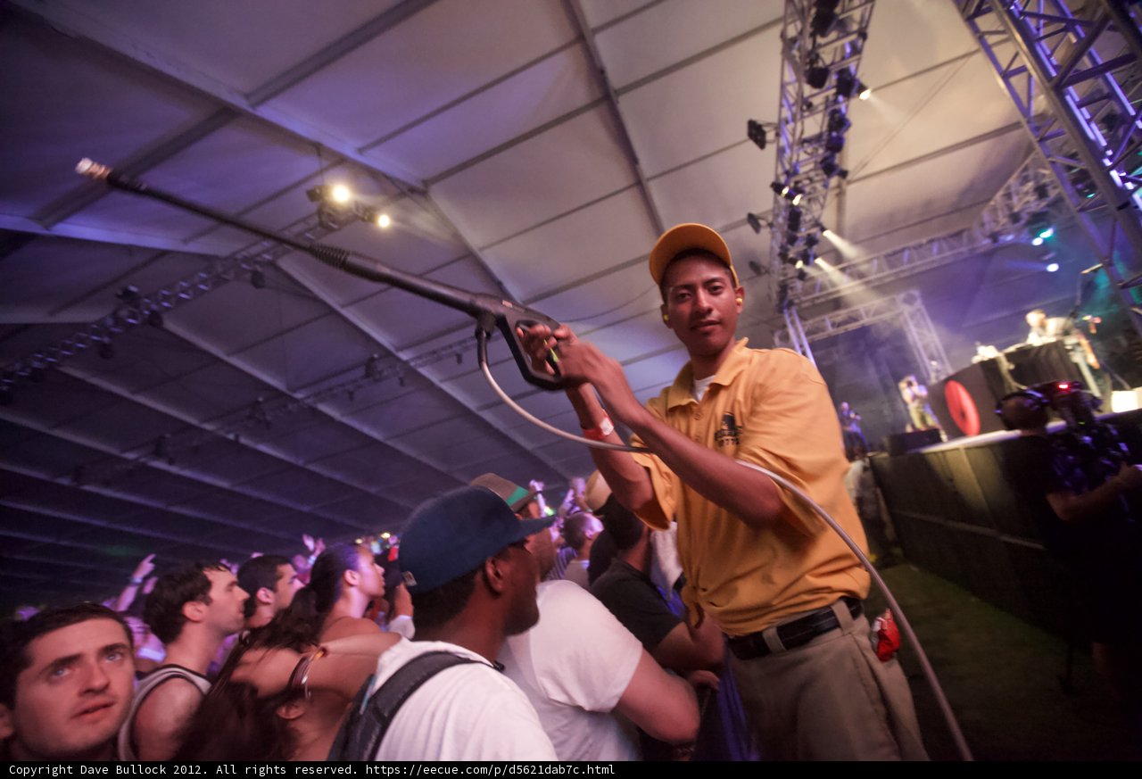 Music Festival Hose Guy