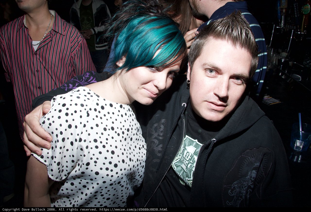 Blue Hair, Polka Dots and Partying