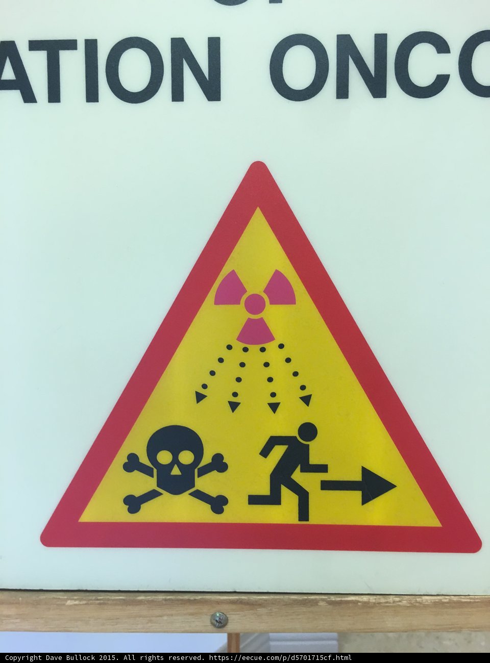 Radiation Warning Sign
