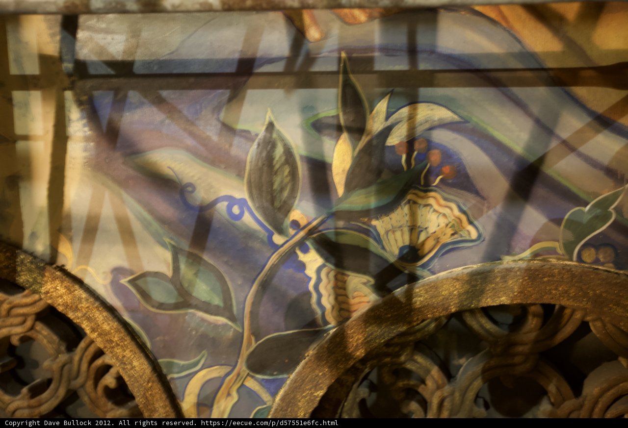 The Beauty of Nature on a Temple Wall