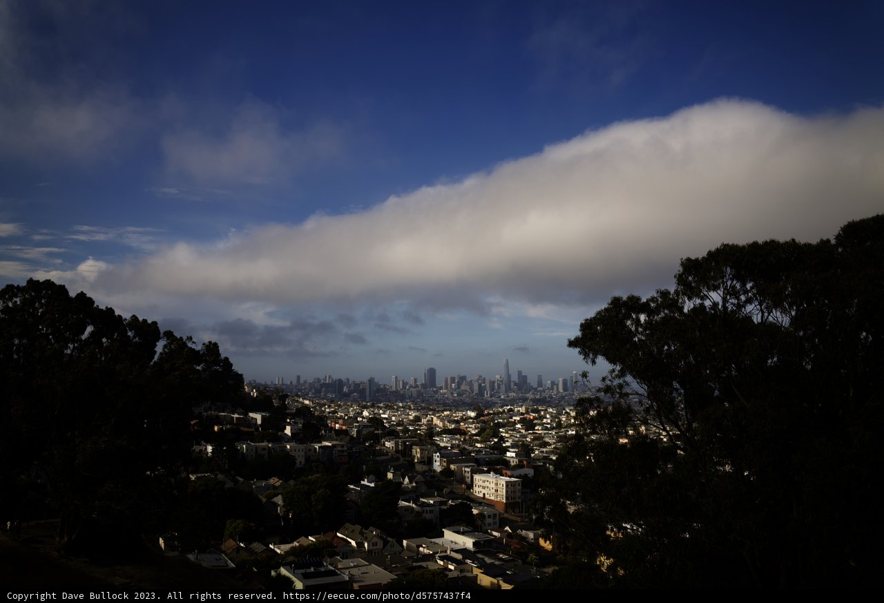 San Francisco Skies: A Hilltop Perspective