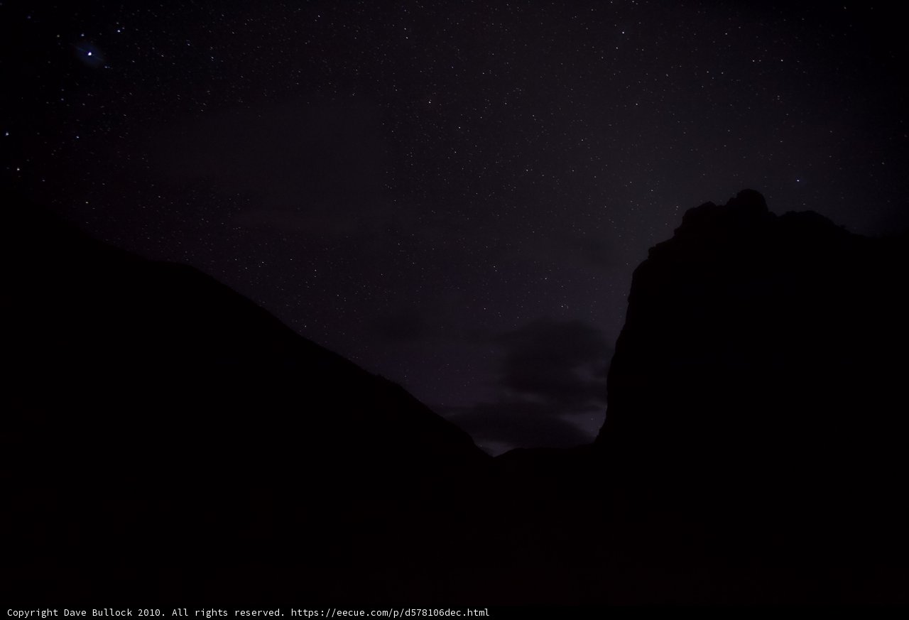 Starry Night Sky