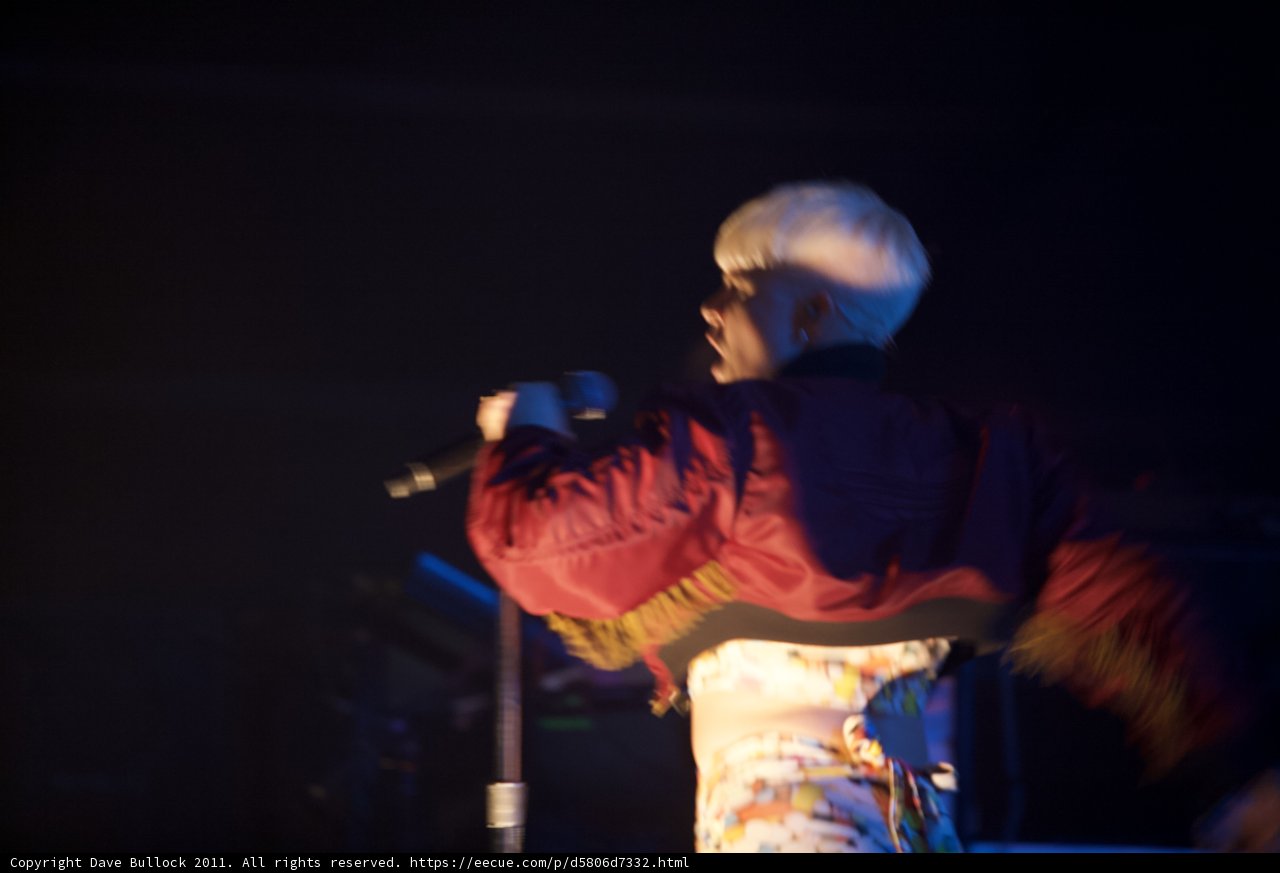 White-Haired Singer Lights Up Coachella Stage