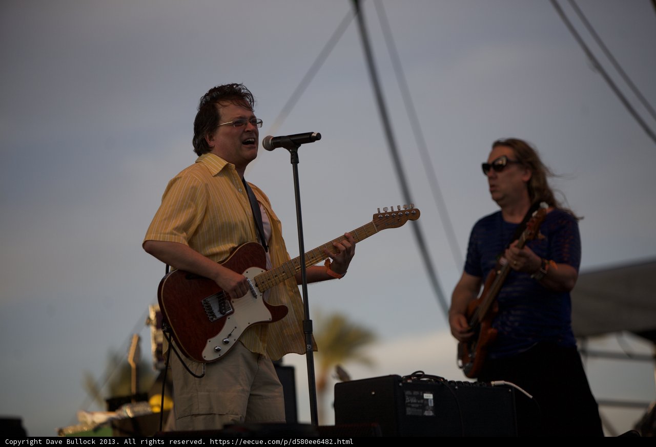 Jamming Out on Stage at Coachella