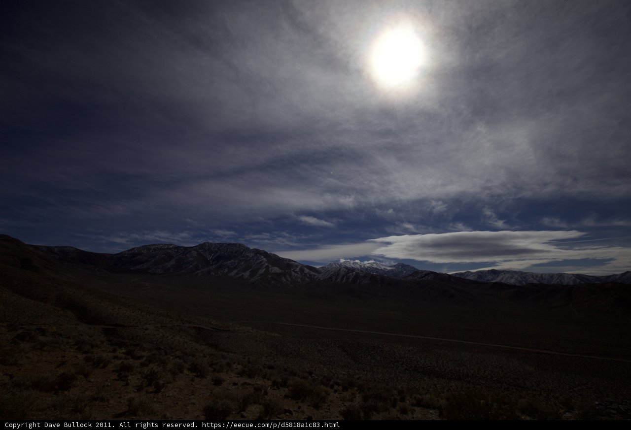 Majestic Mountain Range Bathed in Sunlight