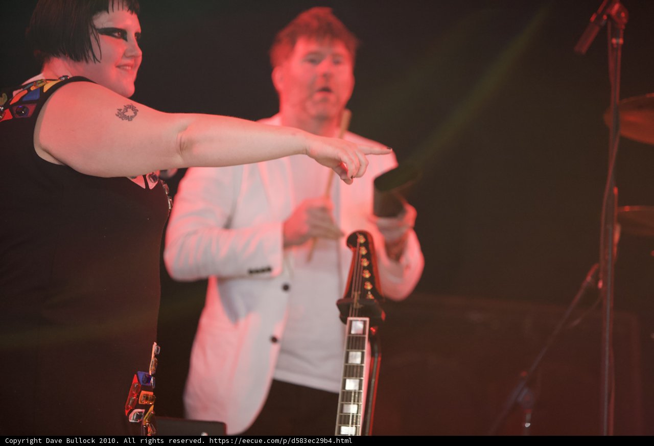 James Murphy and Beth Ditto Rock Coachella