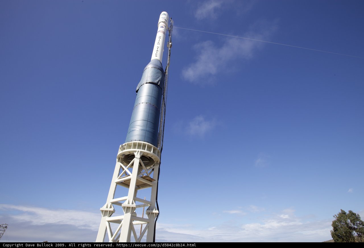 The Mighty Rocket atop the Hill