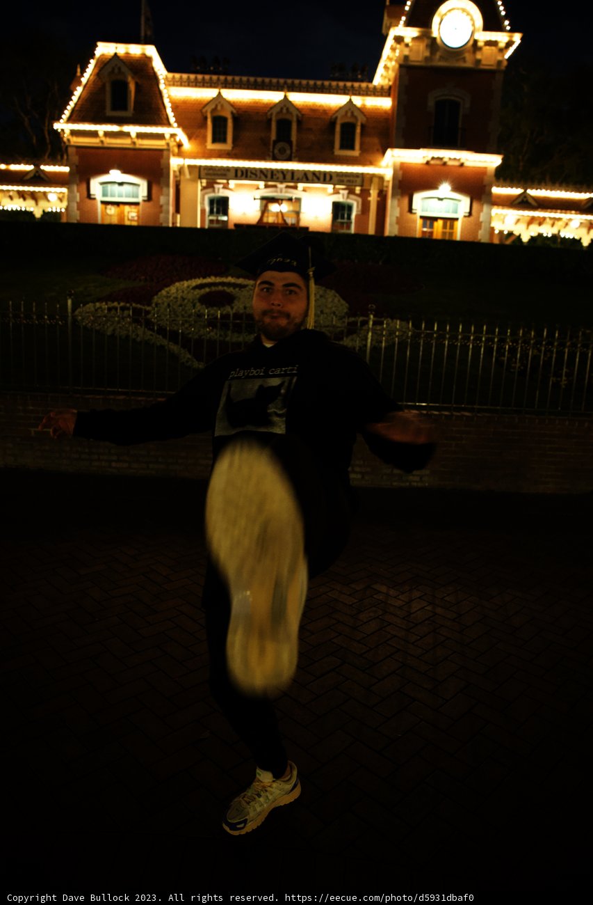 Skateboarding Magic at Disneyland