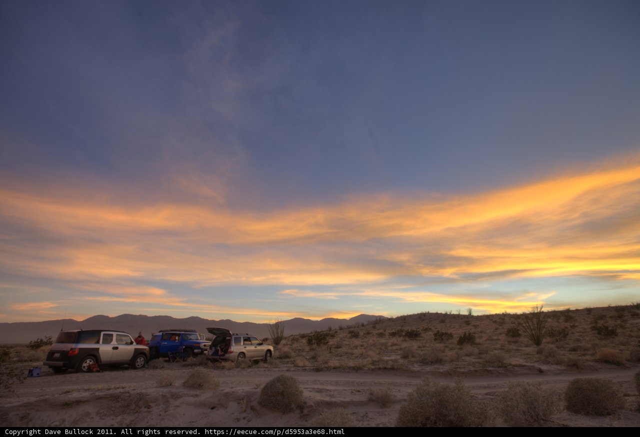 Desert Sunset Roadtrip