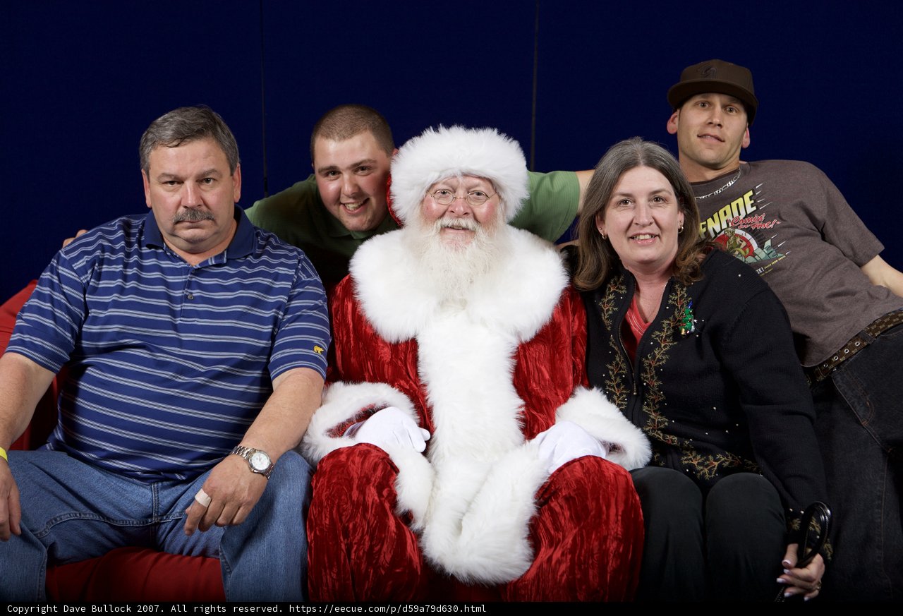 Christmas Cheer with Santa and Family