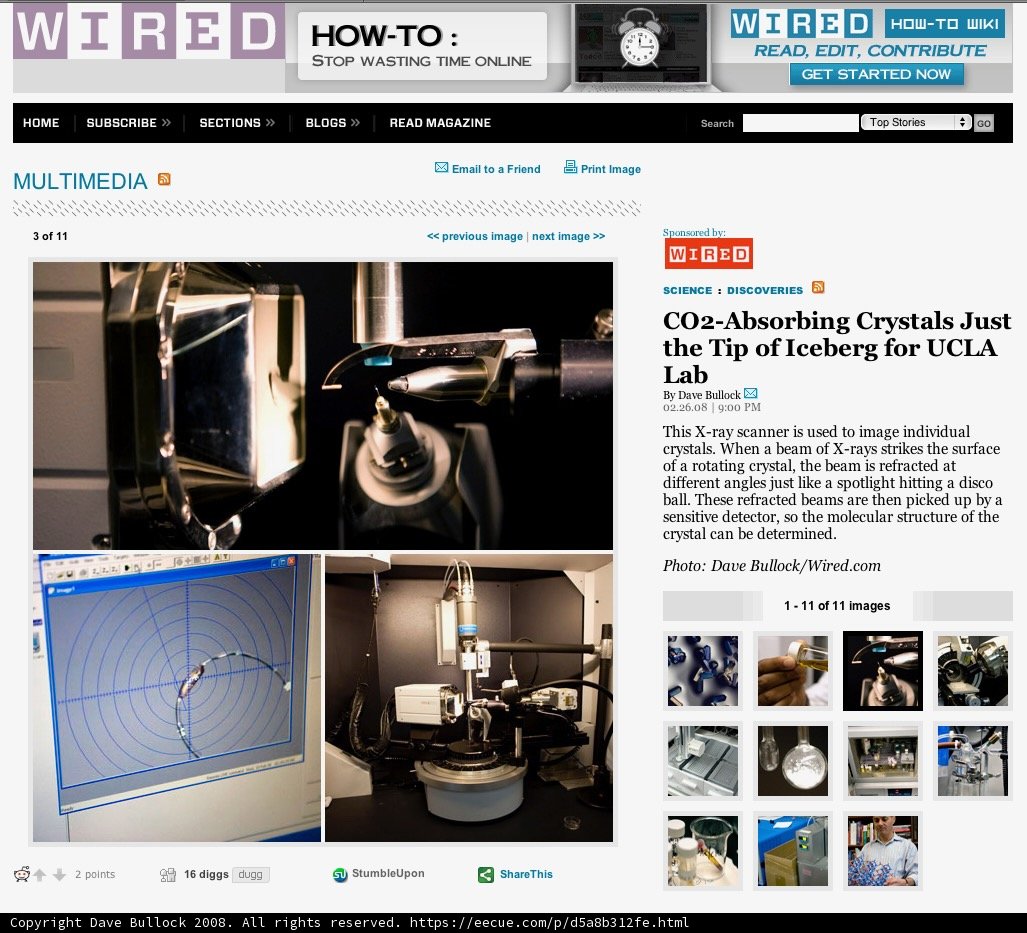 The Wire's Tear Sheets