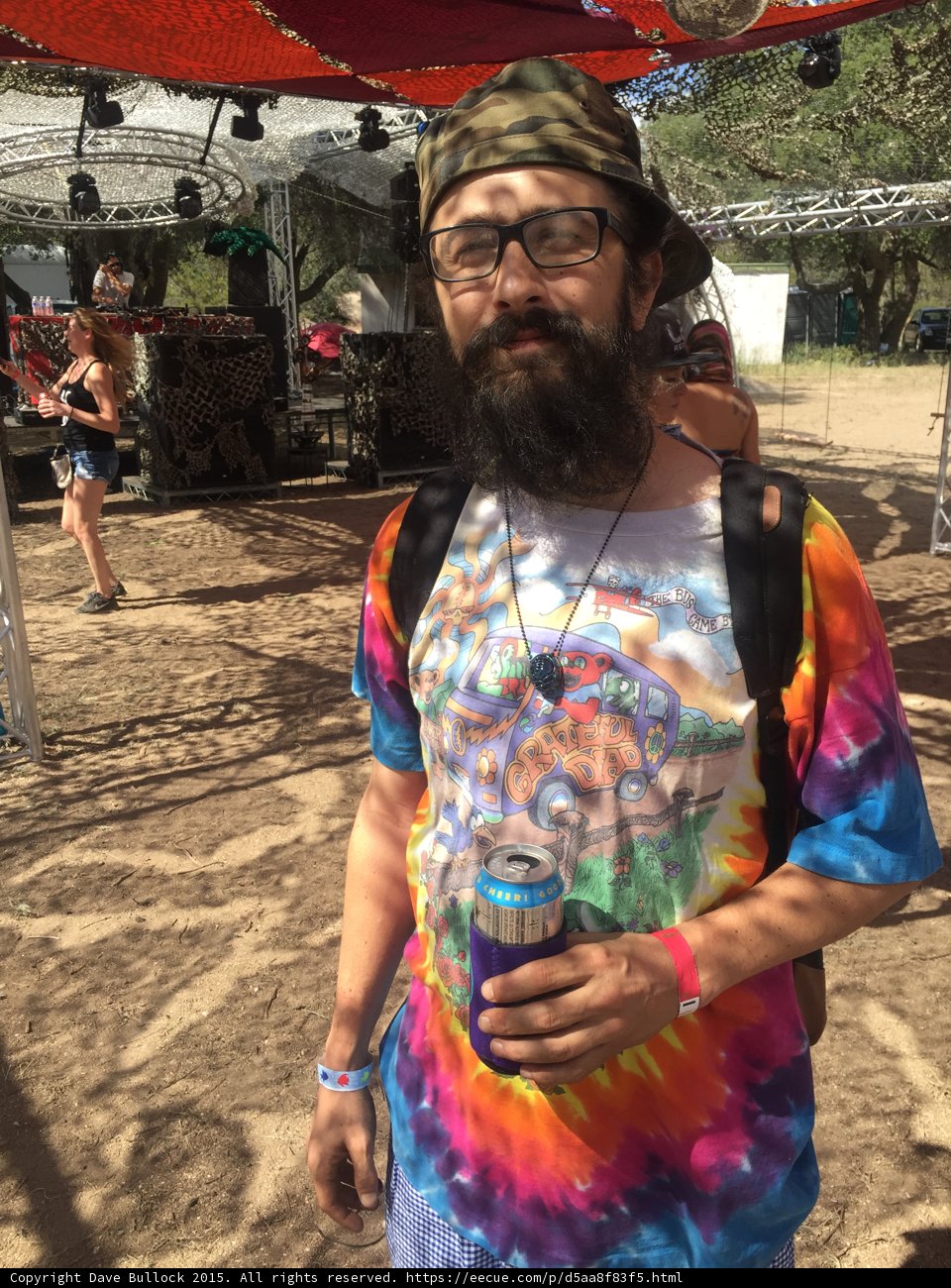 Tie Dye and a Beard