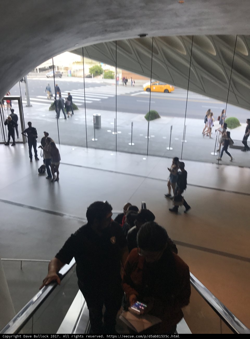 Descending the Terminal Escalator