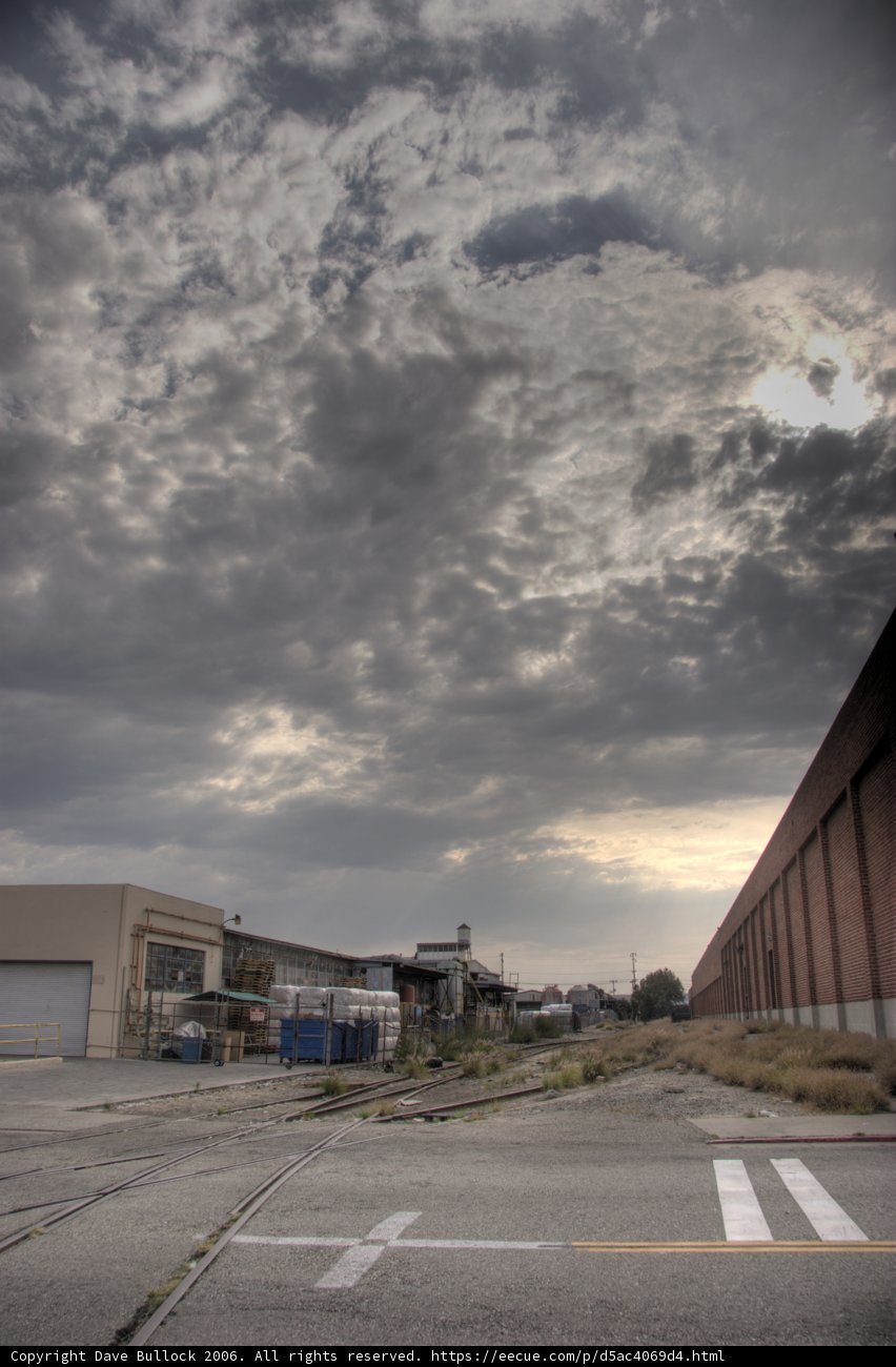 Overcast Sky Above the Highway