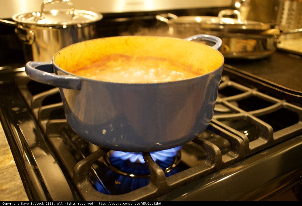 Simmering Soup
