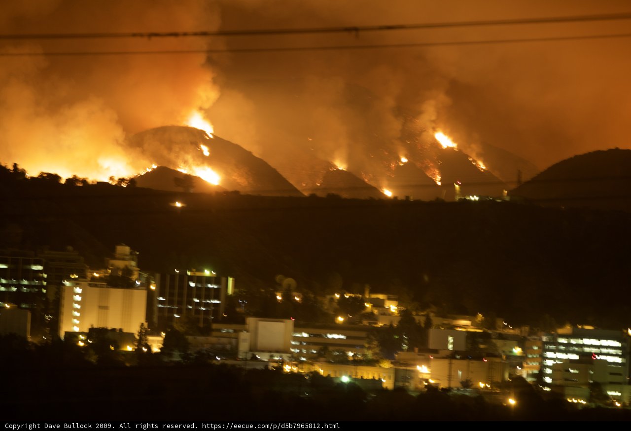 Blaze in the Hills