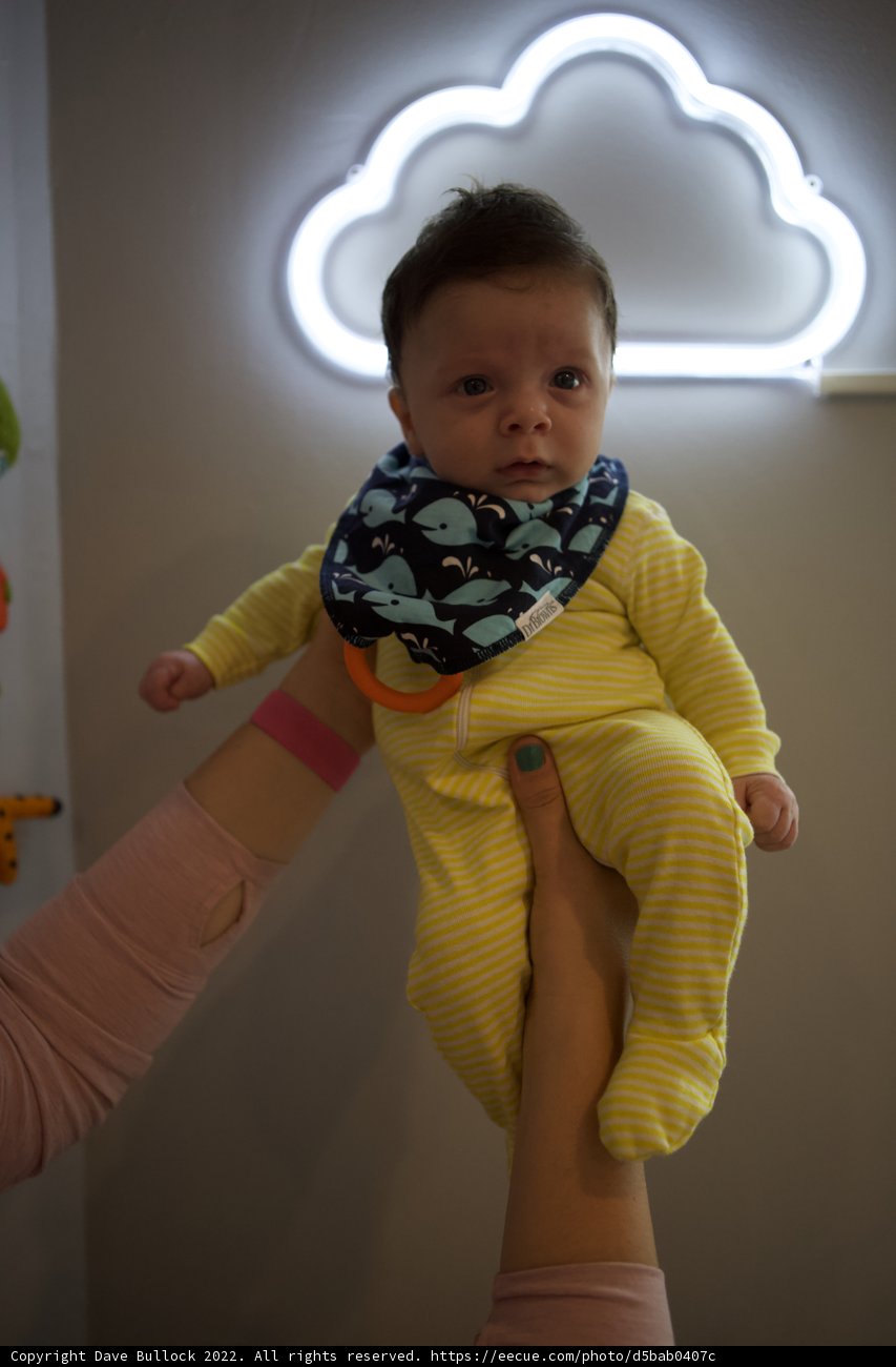 Bright Beginnings: Wesley at Two Months