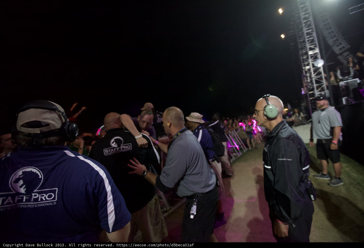 Group Hug at Coachella