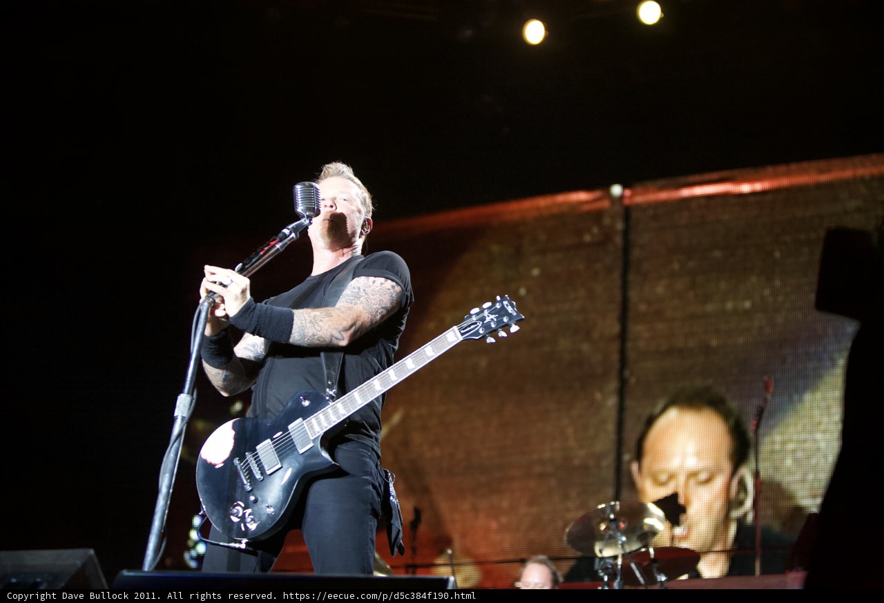 Lars Ulrich Rocks the Big Four Festival
