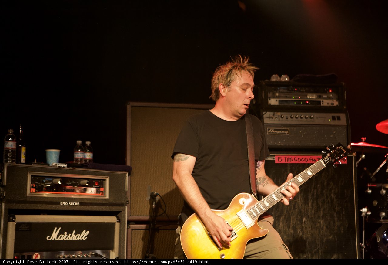 Brian Baker rocking the stage