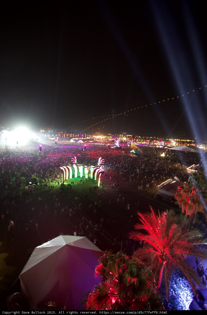 Night Sky Lights Up with Crowded Fun