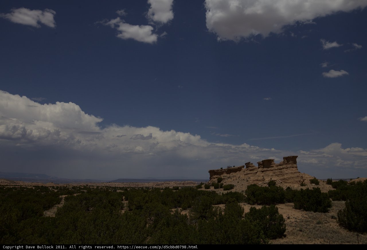 Majestic Rock Plateau in the Desert