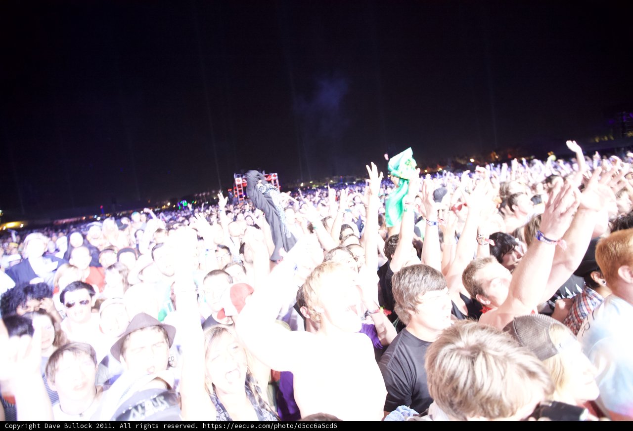 Coachella Crowd Goes Wild