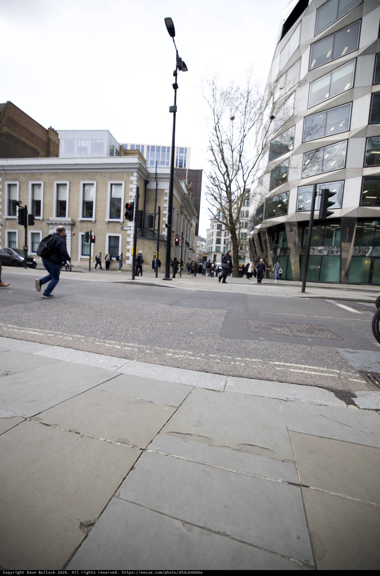 Urban Street Scene in Contemporary London