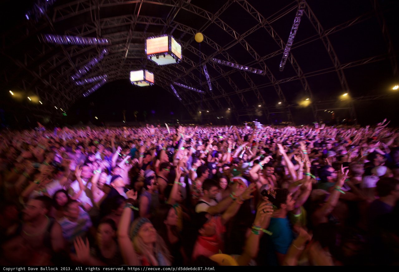 Urban nightlife at Coachella