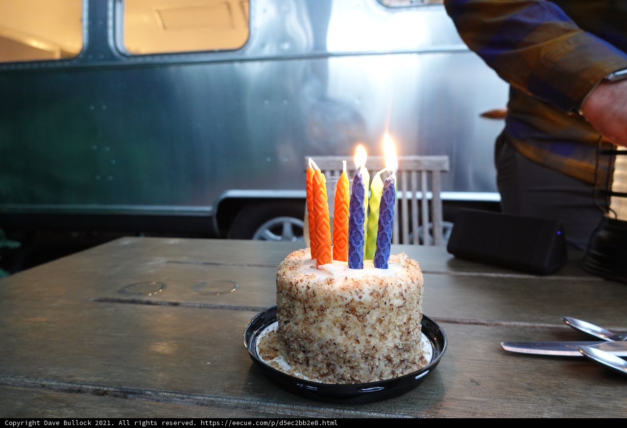 Five Candles Celebrating Life