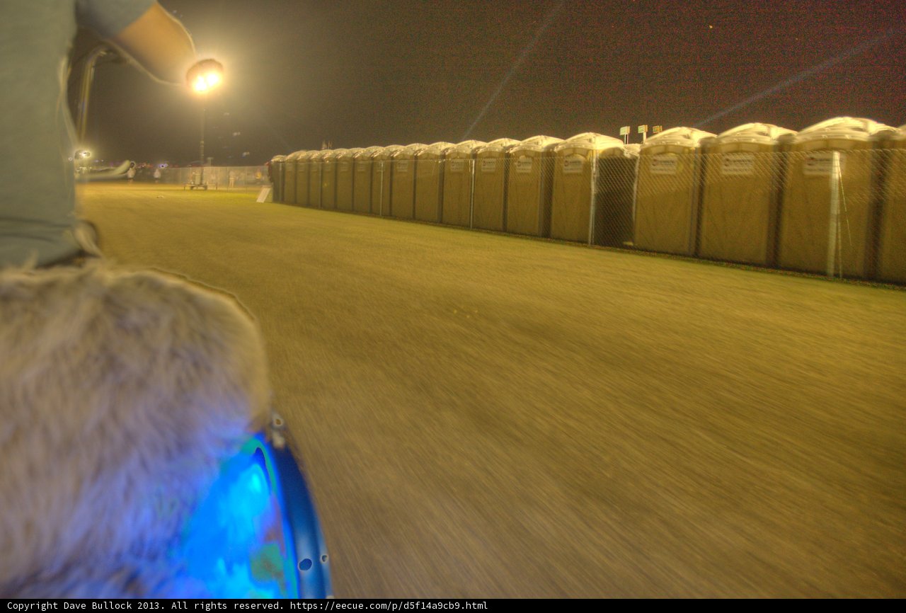 Night Ride with Furry Coat