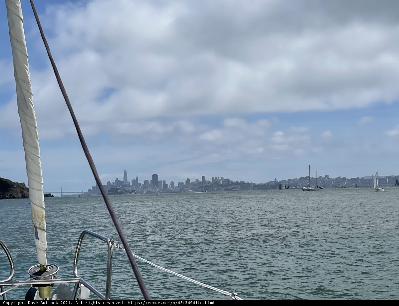 Sailboat in the City