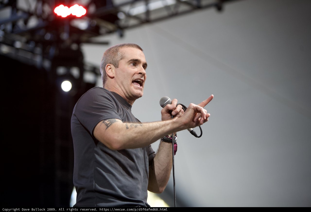 Henry Rollins Takes the Spotlight on Stage