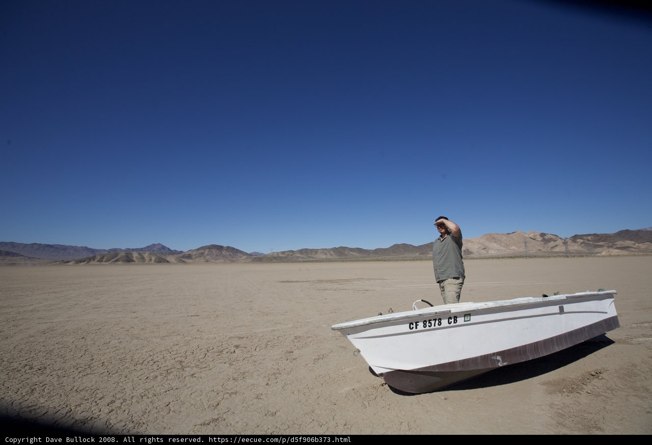 Boat Ride in the Desert