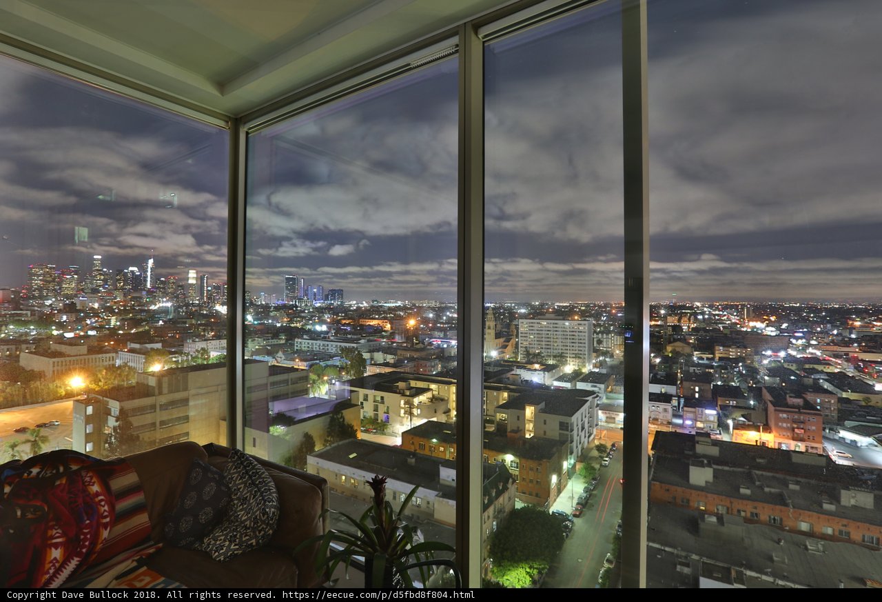 The Cityscape View Through My Window
